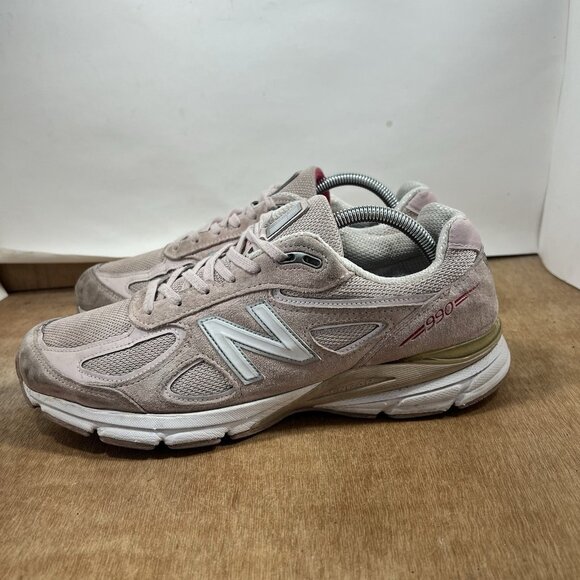 New Balance 990V4 Pink Ribbon (Faded Rose) Men Size 9.5 Shoes Made In USA main image 9